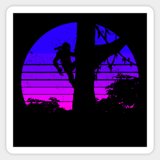 Yautja Sunset - night Sticker